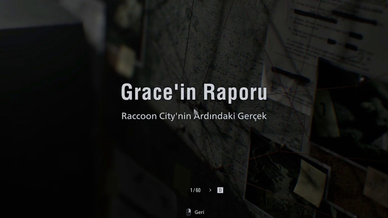 Resident Evil 9: Requiem Dosyaları: Grace’in Raporu – Tamamı Türkçe